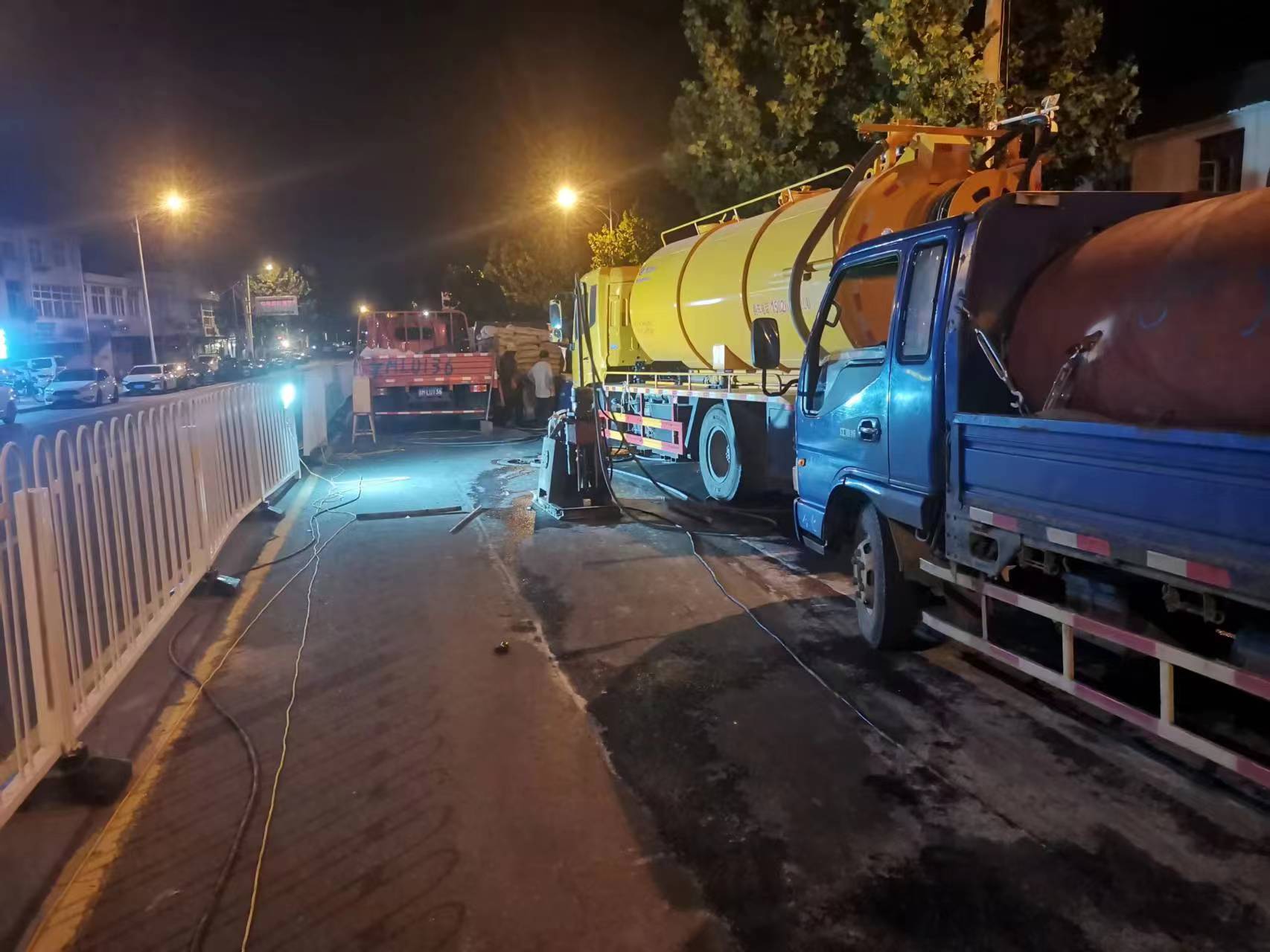 郭河镇路面压密注浆